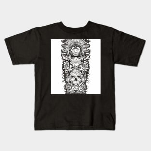 White Totem Kids T-Shirt
